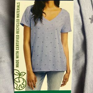 Splendid Tee Made from Recycled Materials Violet Size L